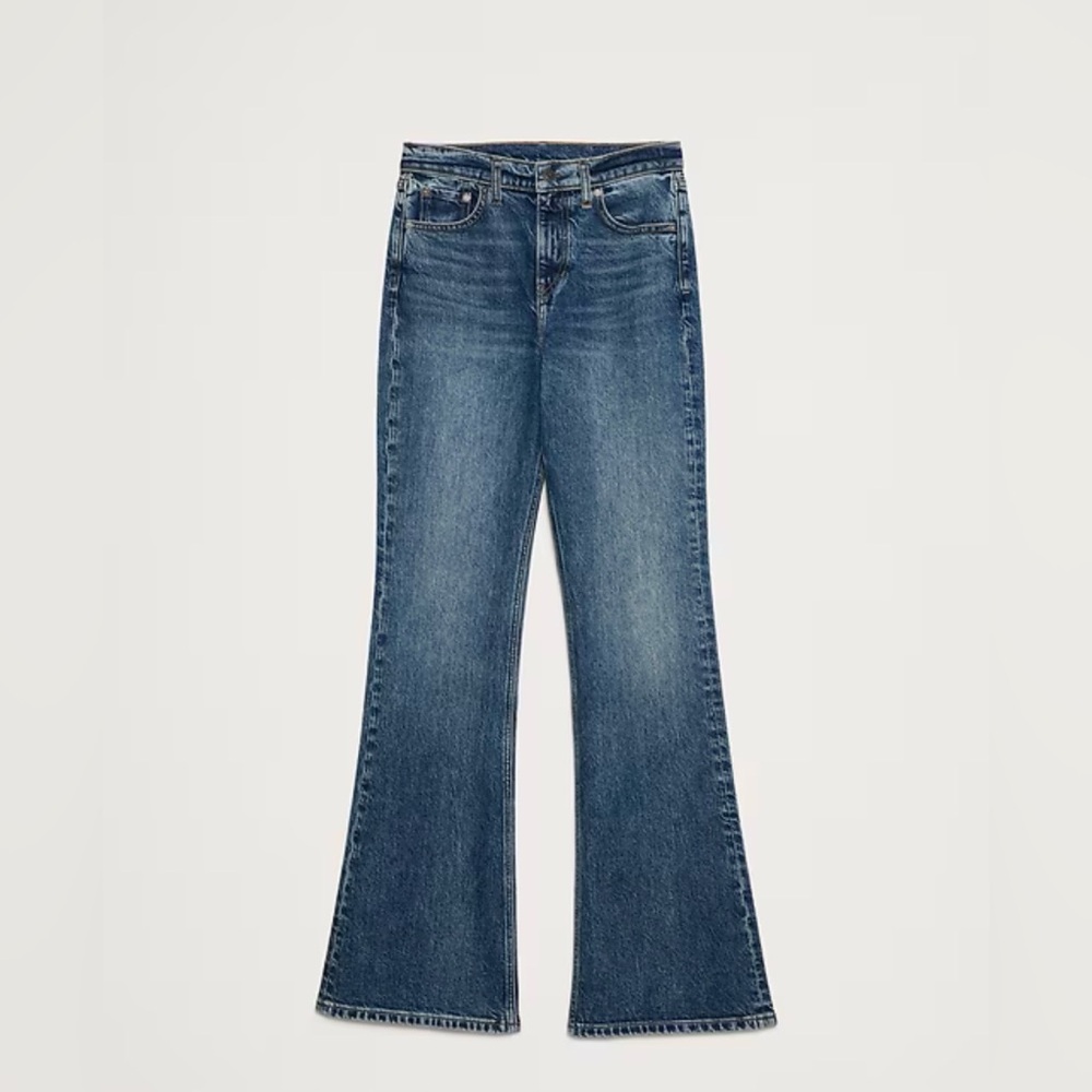 Banana Republic High-Rise Bootcut Stretch Jeans